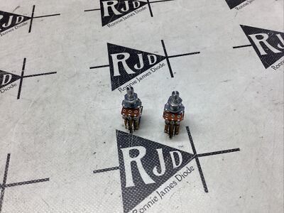 25KA 25KB Linear Audio DPDT Push Pull Potentiometers Set Active EMG Fishman 25K