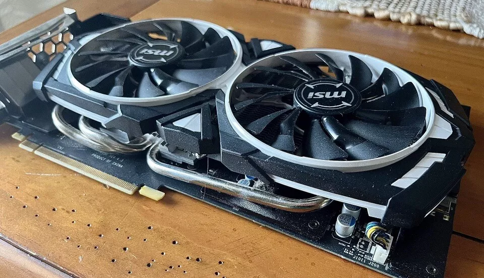 MSI GeForce GTX 1070 TI ARMOR 8GB