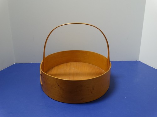 Frye’s Measure Mill’s? Ovaler Shaker Korb Träger mit Griff 2 Finger ~ 13" L x 9,5" B - Bild 4 von 20