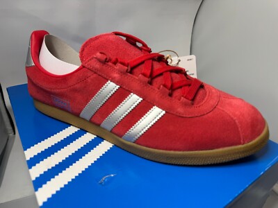 Adidas  Original Trimm Star Guam The Lost Ones UK 9.5/US 10 Red Silver BNIB