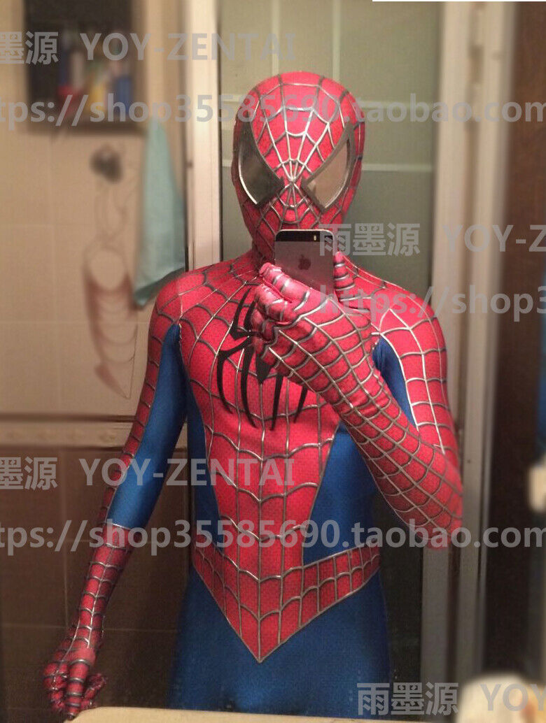 Amazing Spider-Man 2 Costume High Quality Polyester Stereo Coating