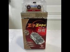 Zip Zaps Ford GT White/Blue Special Edition Micro RC Set Sealed RARE