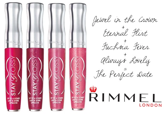 Brillo de labios Rimmel Stay Glossy 6 horas brillo de labios elige un color Foto 2 de 3