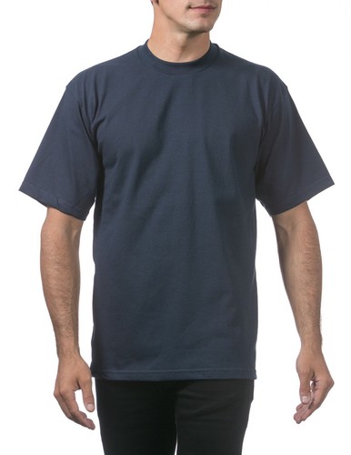 Pro Club Men's Heavyweight Cotton Short Sleeve Crew Neck T-Shirt - 25 Colors - Picture 72 of 127
