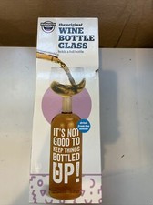 BigMouth The Original Wine Bottle Glass holds a full bottle NEW IN BOX