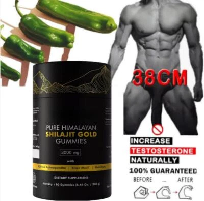 100% PURE Pure Himalayan Shilajit Gummies