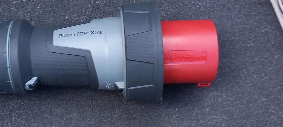 125A Mennekes 400V 3P+ N + E IP67 PowerTOP Xtra Plug (13225) - Image 2 of 4