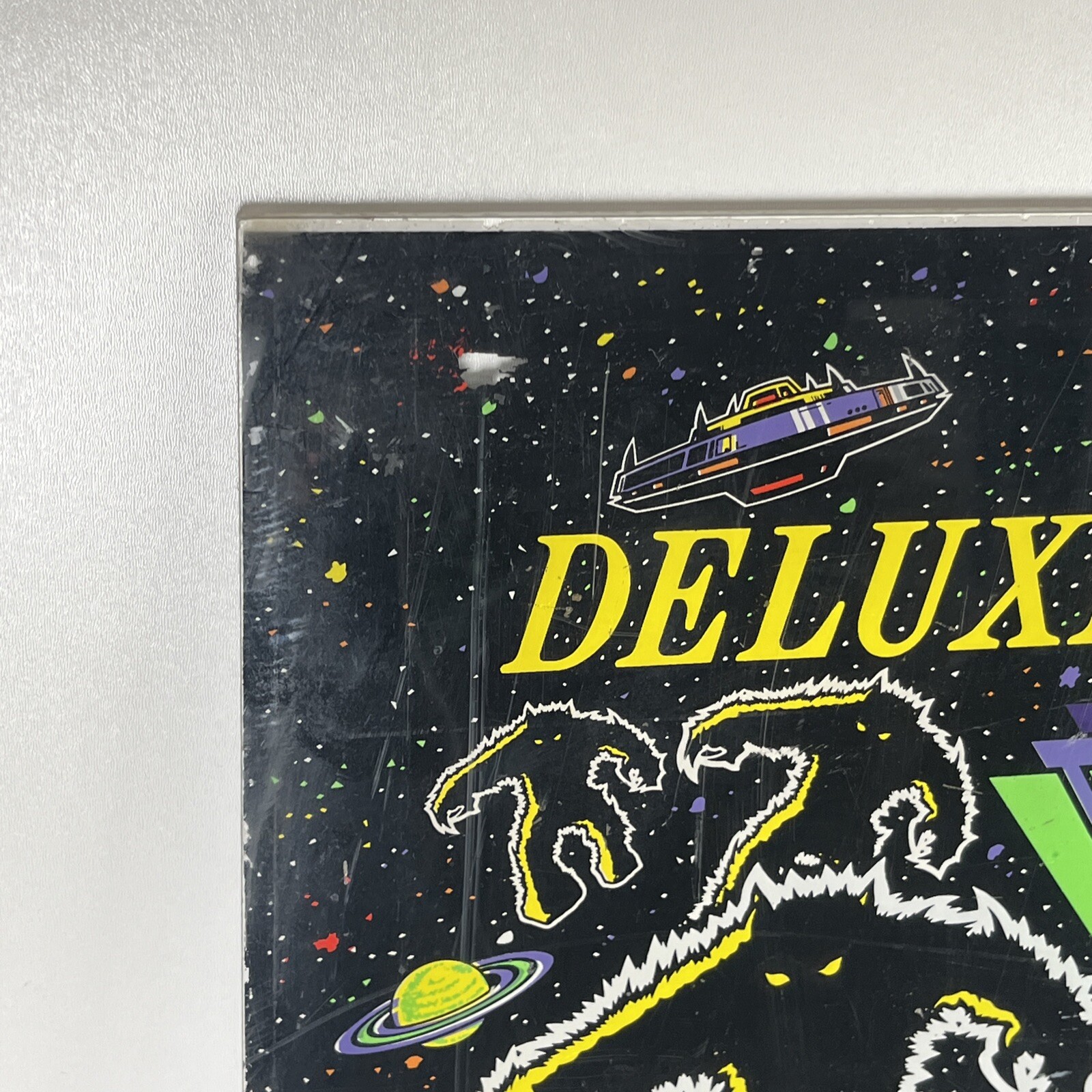 Vintage Space Invaders 1980’s Bally Midway Monitor Screen Original 25”x26”