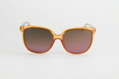 Rare Authentic Gucci GG 3696/S IUQ08 Amber 57mm Vintage Gradient