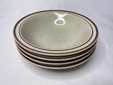 Set of 4 Sienna by Stylesetter Hand Decorated Soup Cereal Bowls 6-5/8” Japan