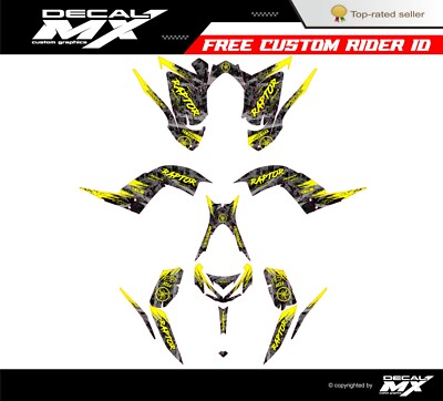 Fits YAMAHA RAPTOR 700R 700 2013 14 15 16 17 18 19 20 21 22 23 2024 graphic kit