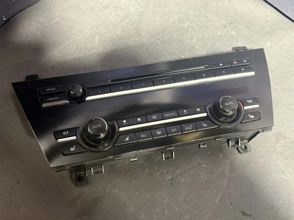 13-14 宝马 640i 650i F06 Gran Coupe 气候控制单元模块 9299034 原始设备制造商 Bronz — 第 2/4 张图片