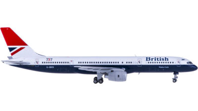 1:400 NG Model British Airways BOEING 757-200 Passenger Aircraft Diecast Model
