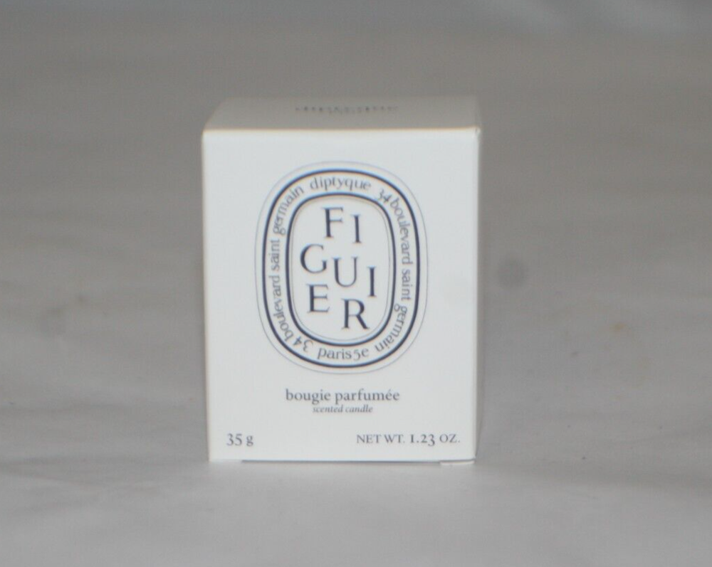 Diptyque Figuier (Fig) Scented Candle Mini Woody Scent 35G NIB