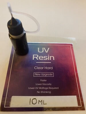 10ML CRYSTAL REPAIR UV RESIN, GLUE FOR GLASS, METAL, FURNITURE, MULTI PURPOSE