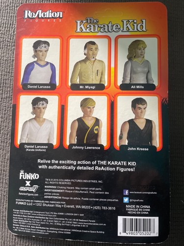 New Funko ReAction: The Karate Kid Daniel Larusso Action Figure 2015 - Picture 2 of 3