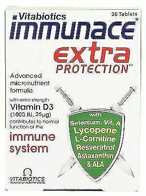 4 X Vitabiotics Immunace Extra Protection 30 Tablets For Sale Online Ebay 4 X Vitabiotics Immunace Extra Protection 30 Tablets For Sale Online Ebay