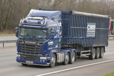 LKWINGIMAGES LKW FOTOS - SCANIA R SERIE KNICKKIPPER - 250 GELISTET