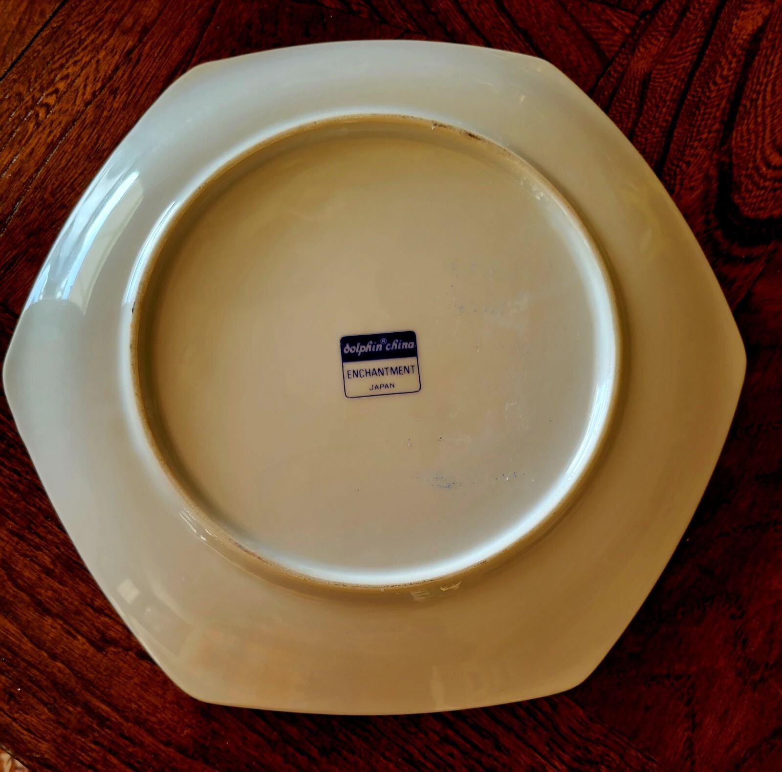 Japanese Imari Hexagonal Tea Cup And Saucer Trio Set Dolphin China Enchantment!