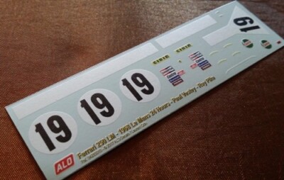 REMEMBER KIT TO Mount 1/43 - Ferrari 250 Lm Test le Mans 1964 N° 19 $80