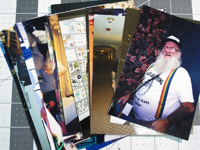 vtg Tattoo artist art pictures photo - Tuttle Armstrong Montie Moses Rogers