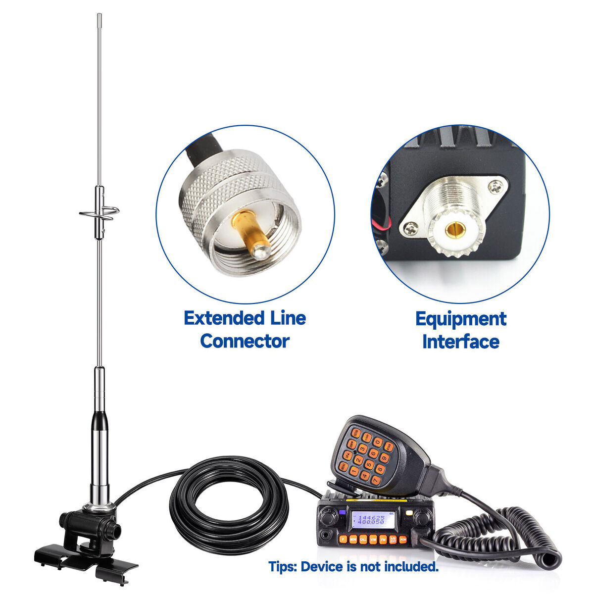 VHF UHF 144/430MHz Antenna for Car Truck Amateur Two Way VHF UHF 144/430MHz Antenna for Car Truck Amateur Two Way
