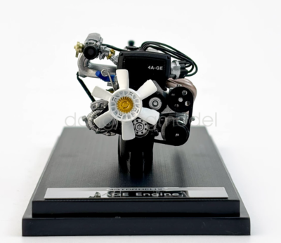 MH 1:18 4A-GE AE86 Engine Model Diecast Metal | eBay