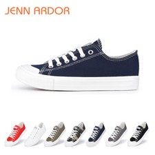 Women's Canvas Sneakers Lace Up Casual Flats Low Top Classic Athletic Shoes