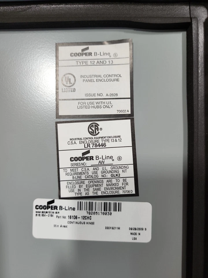 Cooper B-line 16106-12CHC - Image 3 of 3