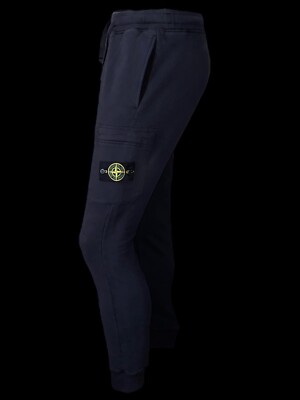 STONE ISLAND Herren Cargo sweat hose Navy Winter 
