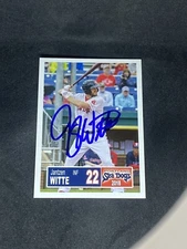 Jantzen Witte 2018 Grandstand Portland Sea Dogs Auto Autographed Signed Card