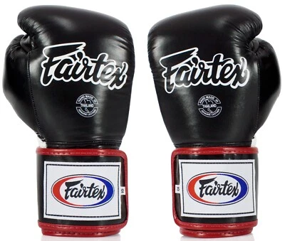 FAIRTEX BGV5 Boxhandschuhe schwarz-weiß-rot