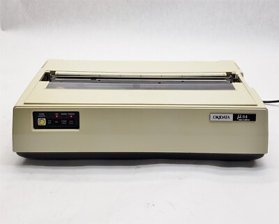 Okidata GE-8232 GE8232 U84 84 Microline Dot-Matrix Printer Vintage