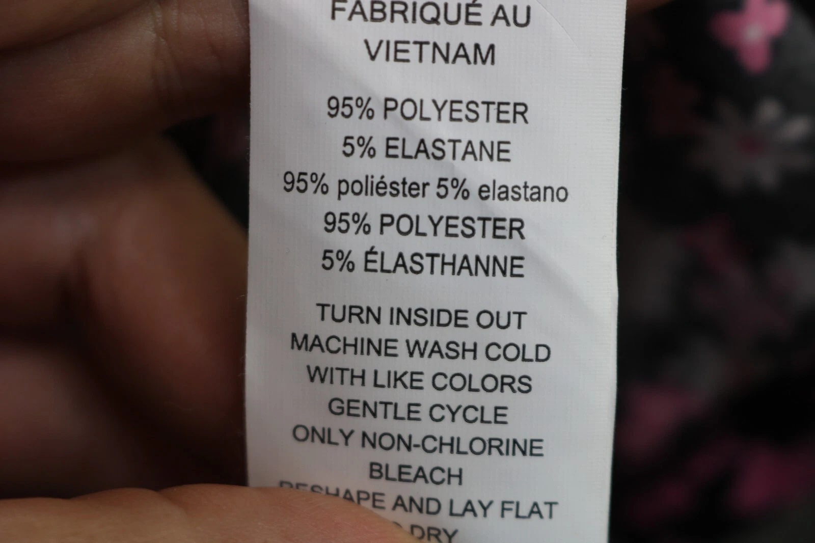 Abito Michael Kors scuro floreale manica con volant taglia media stravagante