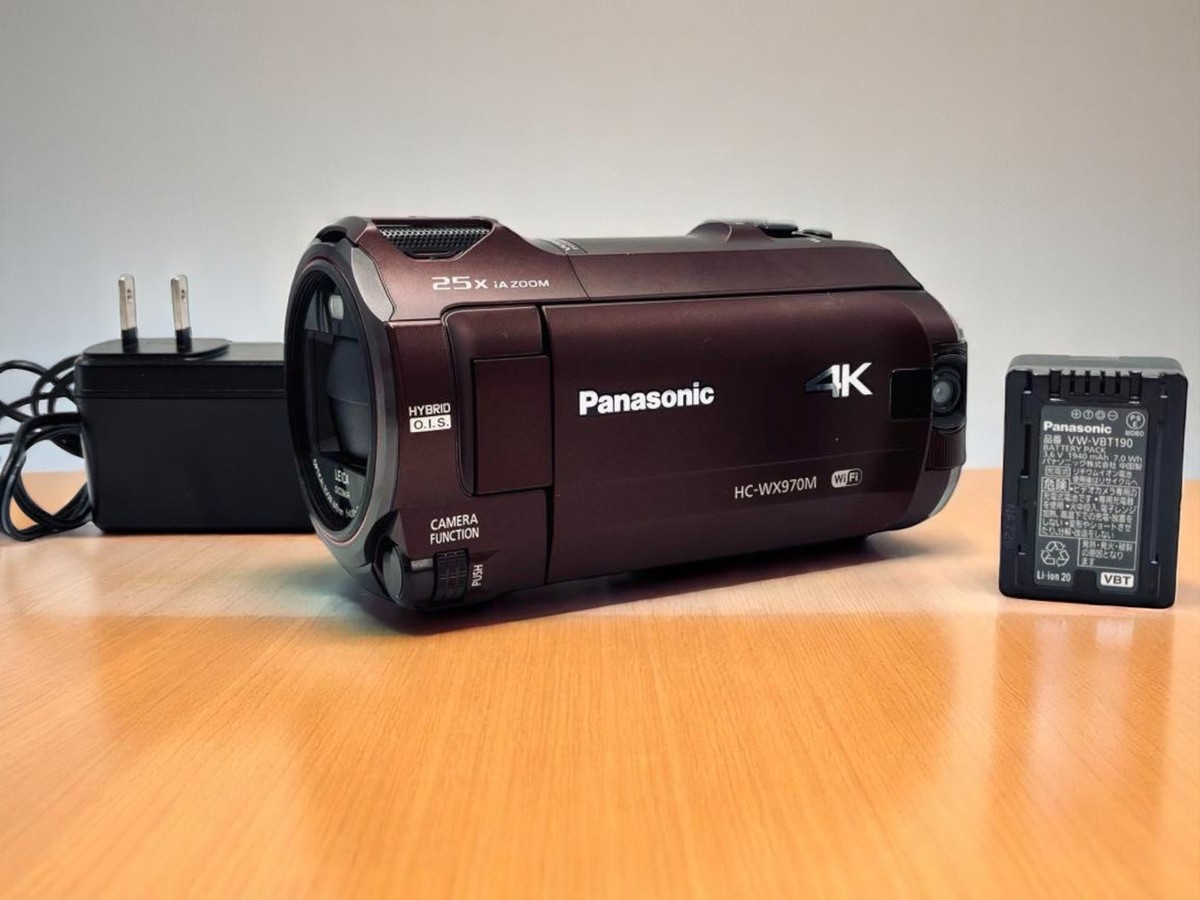 Panasonic　HC-WX970M Panasonic HC-WX970M 4K Handheld Video Camera Brown with