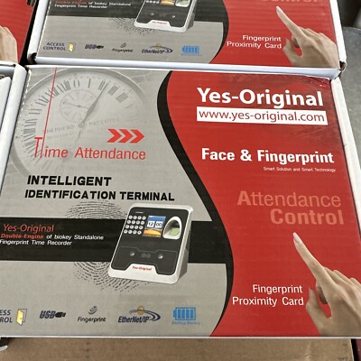AS-IS Lot 3 YES-ORIGINAL FACE FINGERPRINT IDENTIFICATION CONTROL SYSTEM YFPC770