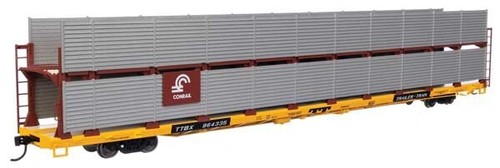Walthers HO ~ Nuevo ~ Conrail 89' portaequipajes automático ~ Remolque-tren TTBX 964335 ~ 910-8109 | Zustand: New