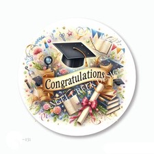 CONGRATULATIONS GRADUATE ENVELOPE SEALS GRADUATION FAVORS GRADUATION STICKERS