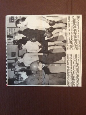 Q2c Ephemera 1966 Picture Boxing Thanet David Thomas Terry Allman Sale