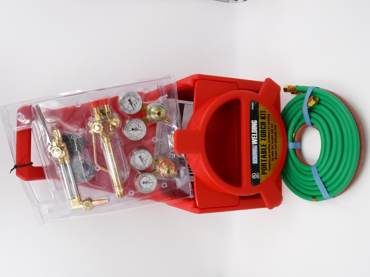 Miei T　0418 Chicago Electric Portable Welding Torch Kit Without Tanks