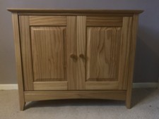 Solid Pine Cupboard/children’s Wardrobe, Fits Under A Cabin Bed