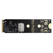 CY 2280 PCI-E4.0 M.2 NVME to SFF-8612 Host Adapter with Redriver for SSD eGPU