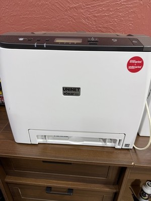 UniNet iColor 560 White Toner Transfer Printer - Dongle & Papers