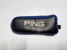 - Ping Play Your Best Blade Putter Headcover Blue/Black RARE 