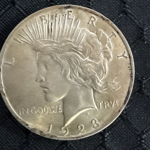 Uncirculated 1923-S San Francisco Mint Silver Peace Dollar