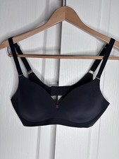 Honeylove CloudEmbrace Wireless T-Shirt Bra Black Size 34B