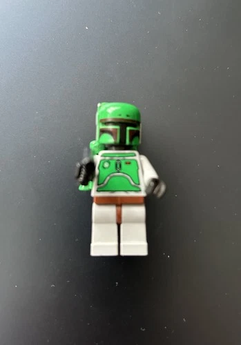 Lego Star WarsMini figure - Boba Fett  Great Condition Helmet/Backpack/gun