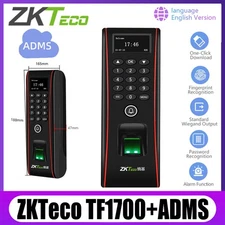 Zkteco TF1700 TCP/IP ADMS Fingerprint Door Access Control System Time Attendance