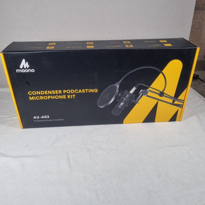 Maono XLR-Kondensator-Nierenmikrofon mit Auslegerarm-Kit & Pop-Filter :: AU-A03