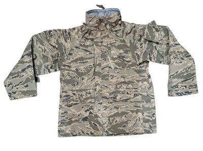 US Air Force USAF ABU Tiger Stripe APECS ECWCS Gore-Tex Jacke - Small Short